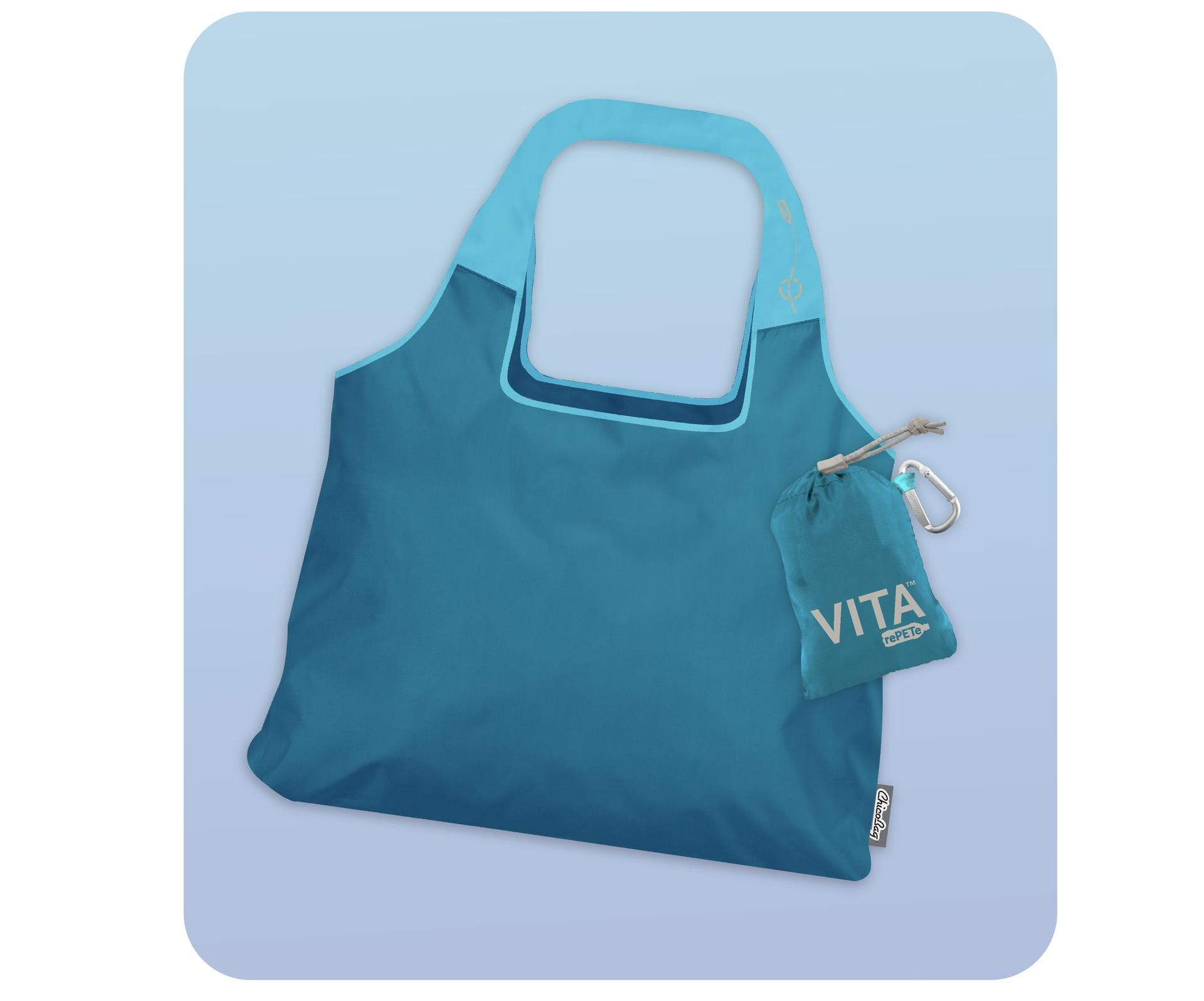 Chicobag's Vita Tote Shown in the Clarity color