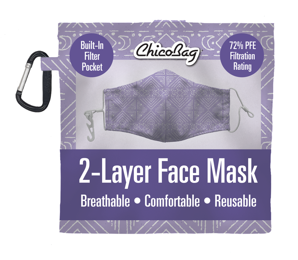Facewear 2 Layer Lavender Moon Pouch