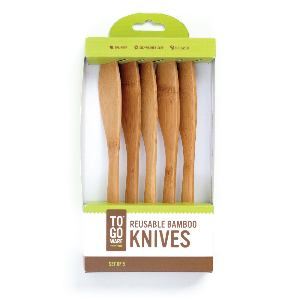 [EA65018] Multipack Bamboo Utensils (5 Pack Knives)