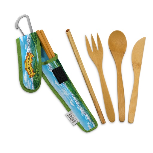 To-Go Ware Custom Reusable Bamboo Utensil Sets